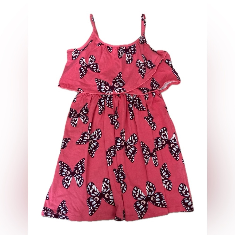 NWT Gymboree Safari Twirl Butterfly Sundress Size 8 Pink Sleeveless girls NEW